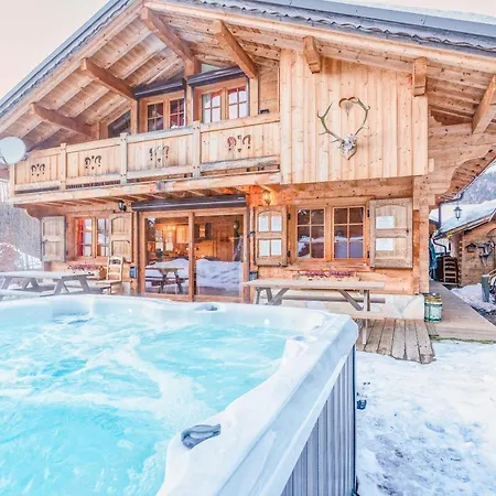 Chalet Bellevue Avec Jacuzzi & Sauna *